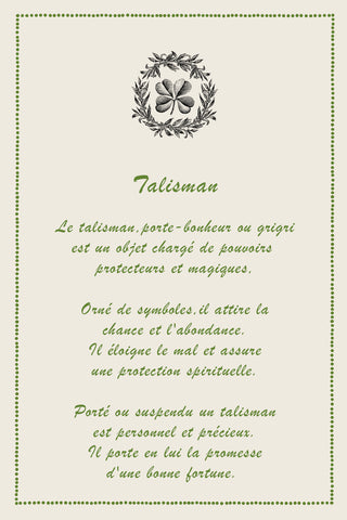 Talisman Love à la libellule d'or